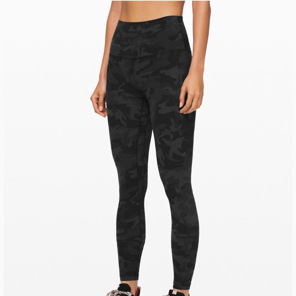 Lululemon camo align pant 28”